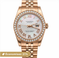 Datejust Mother of Pearl & Rose Gold - photo exacte