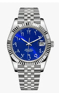 Luxxy — Datejust Blue Arabic Dial
