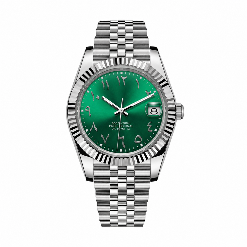 Luxxy — Datejust Arabic Green