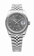 Luxxy — Datejust Grey Diamond Bezel