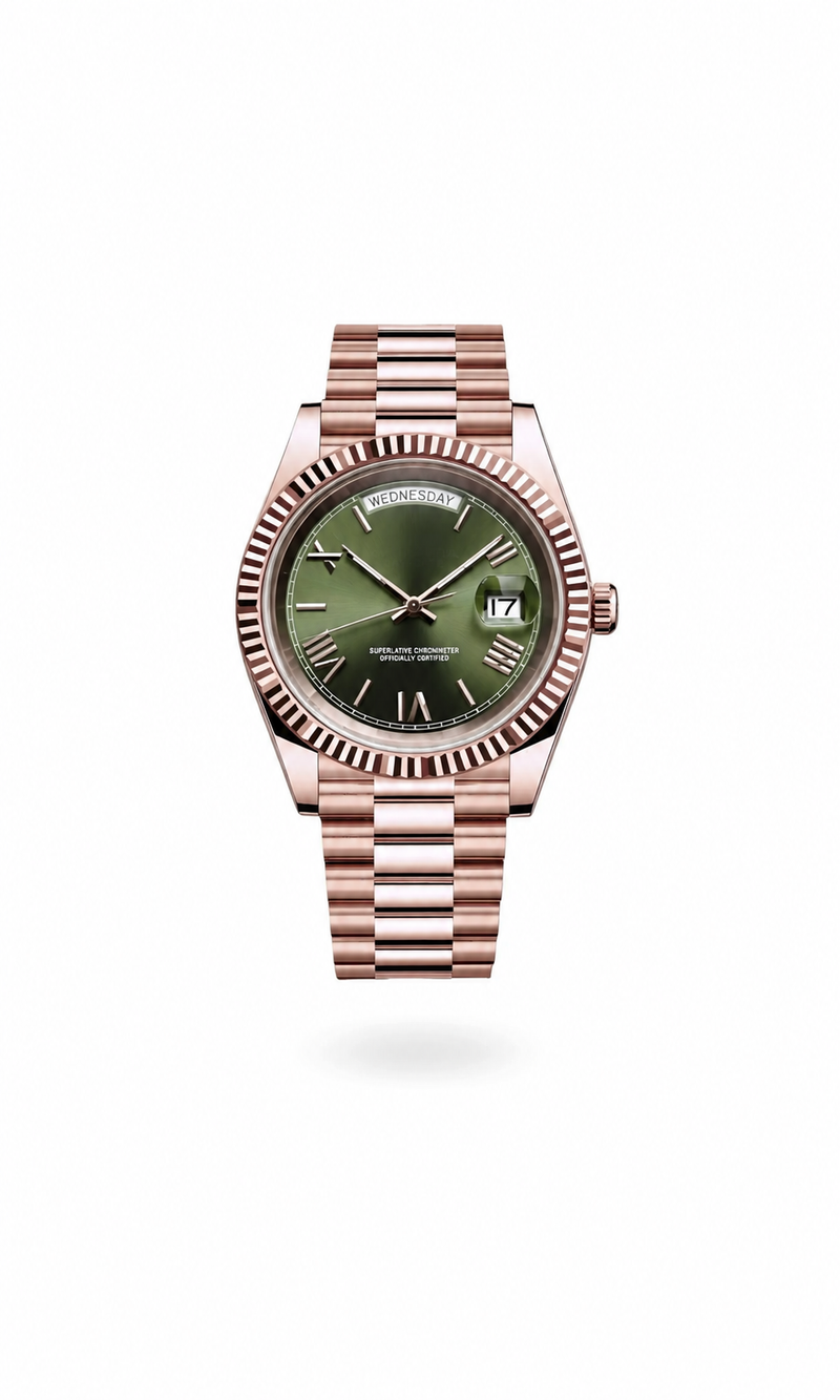 Olive & Rose Gold Presidential