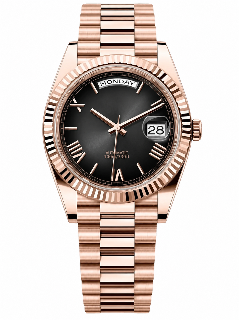 Rose Gold Black