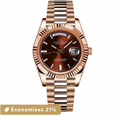 Daydate Rose Gold & Chocolate