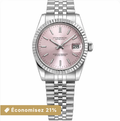 Datejust Pink Dial Femme