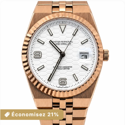 Land Dweller Rose Gold & White