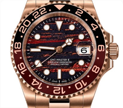 GMT Master II Rose Gold Desert