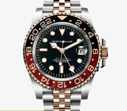 GMT Master II Cola Silver & Gold