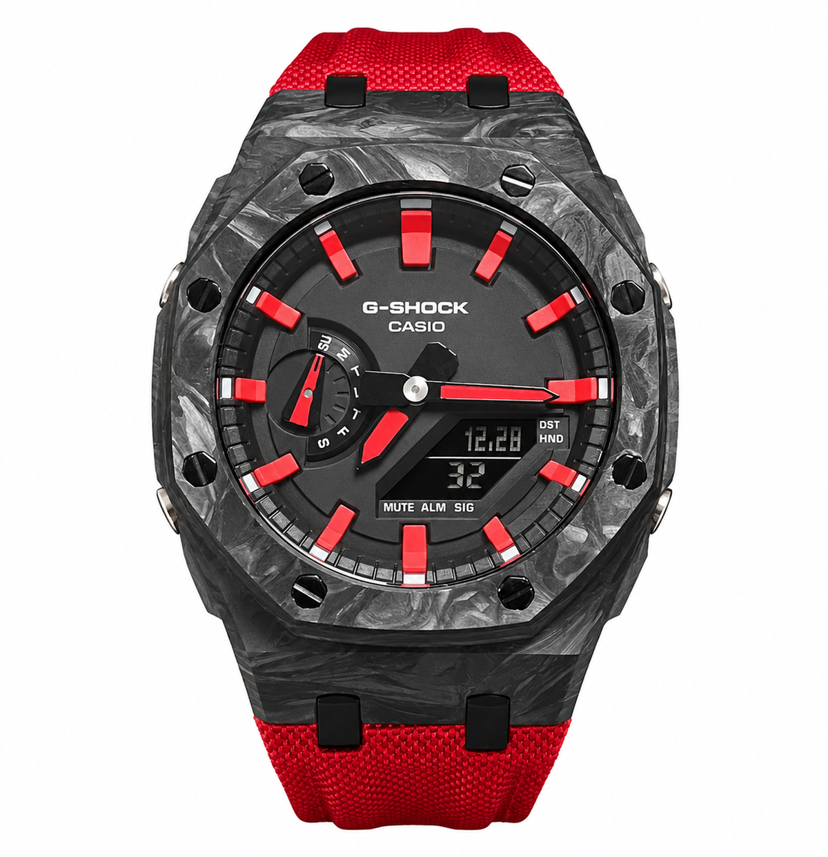 Casio G-Shock Red Carbon Fiber