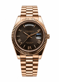 Montre Daydate Rose Gold Smoke Dial — photographie de référence autorisée