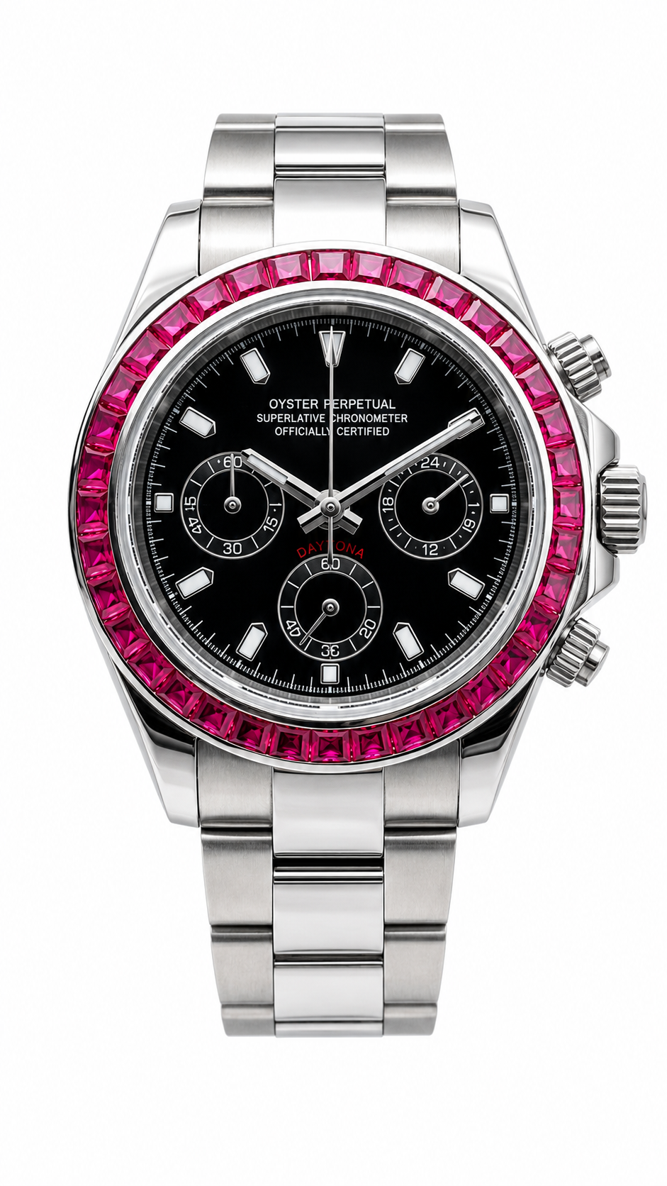 Montre Daytona Ruby — photographie de référence autorisée