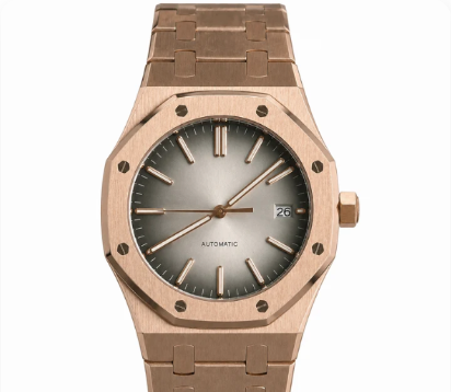 Luxxy — Royal Oak Rose Gold Smoke