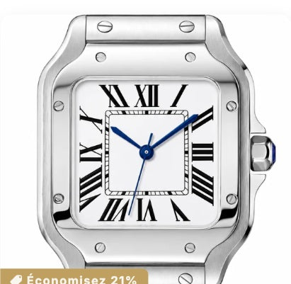 Santos White Dial