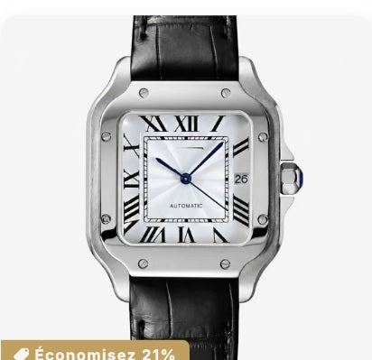 Santos Black Leather