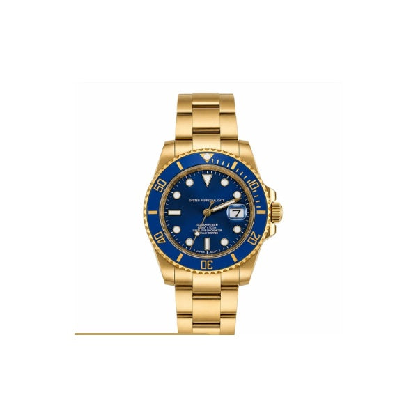 Luxxy — Submariner Yellow Gold & Blue
